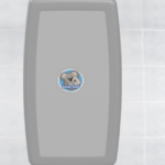 Koala KB301-01 Vertical Surface-Mounted - Grey